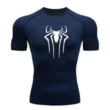 Spiderman Camiseta de compresion